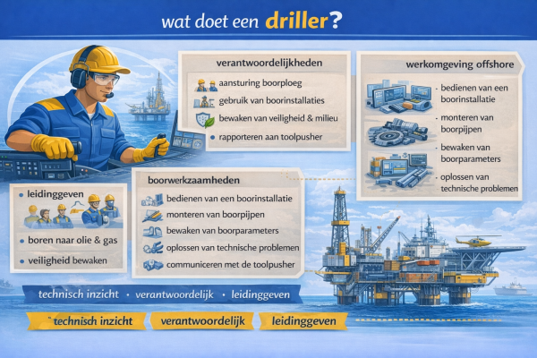Alles over het beroep driller Wat doet een driller